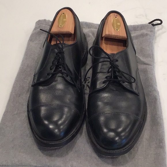 Allen Edmonds 12/D Fairgate leather shoes used condition
